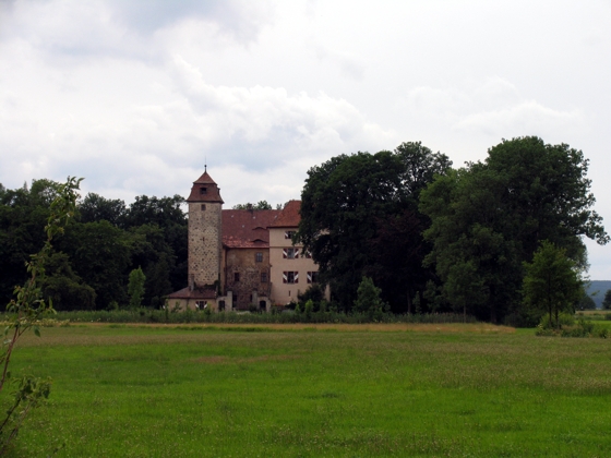 Blick auf Schloss Muhr